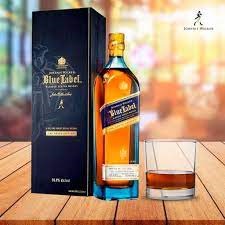 Whisky Johnnie Walker blue label